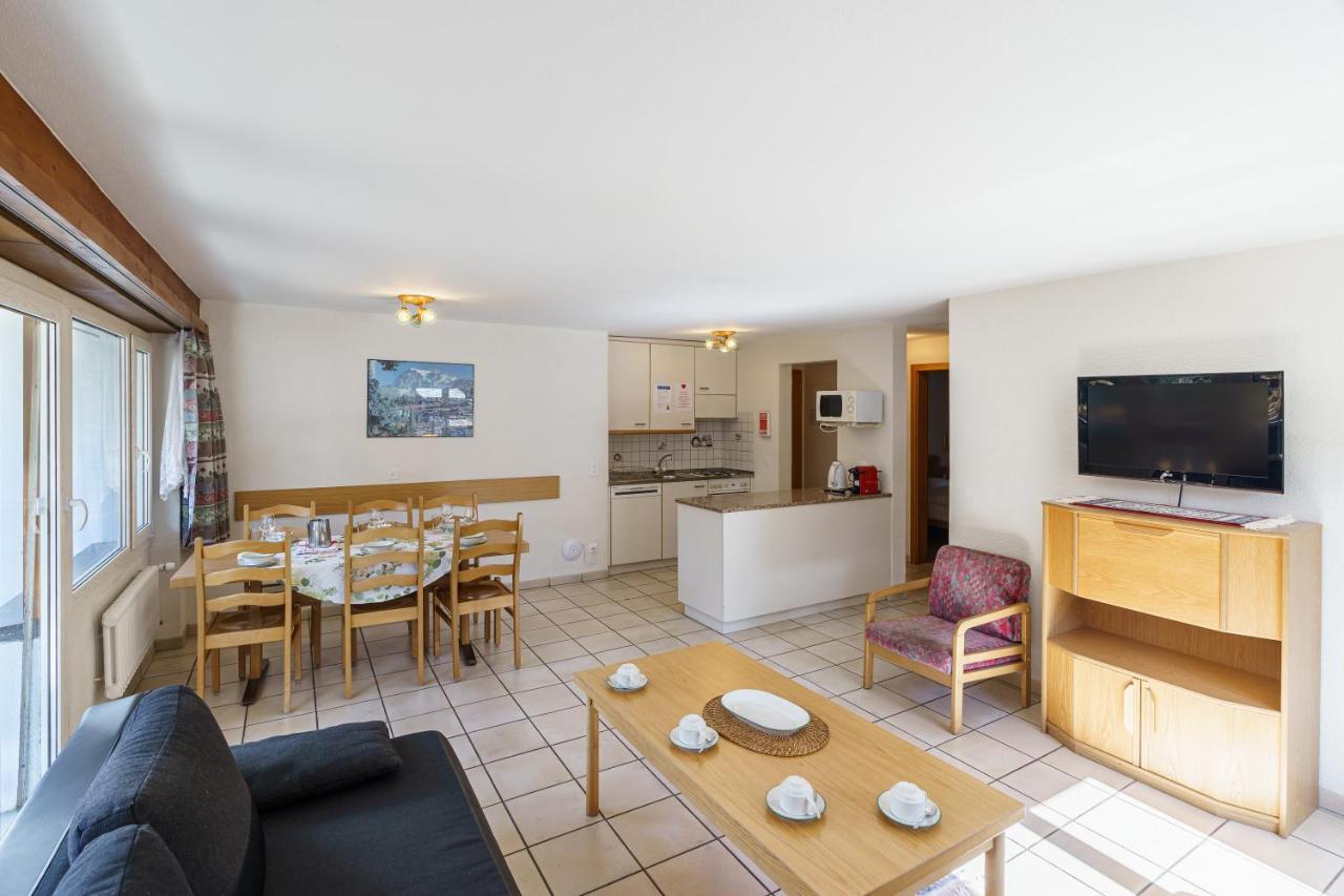 Haus Alfa Daire Saas Fee Dış mekan fotoğraf