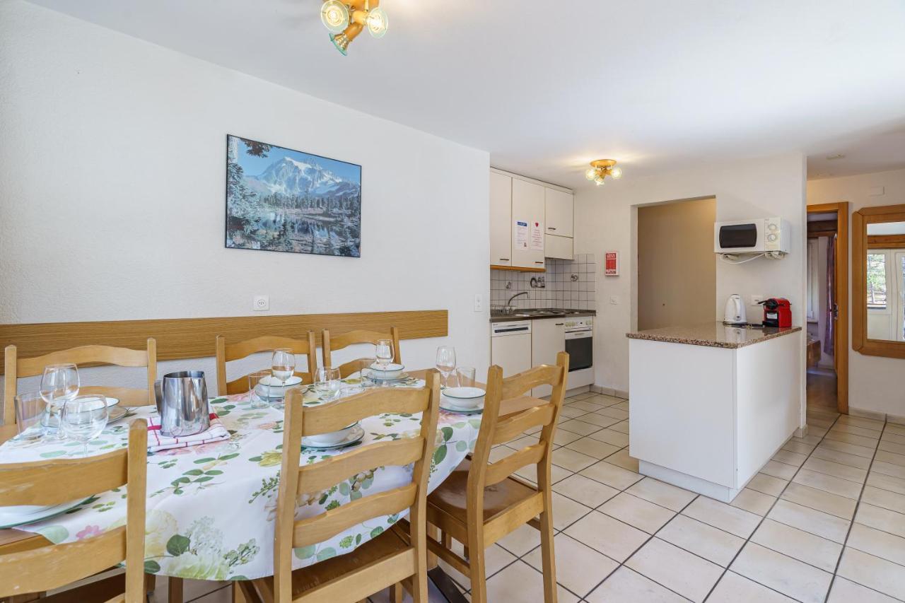 Haus Alfa Daire Saas Fee Dış mekan fotoğraf