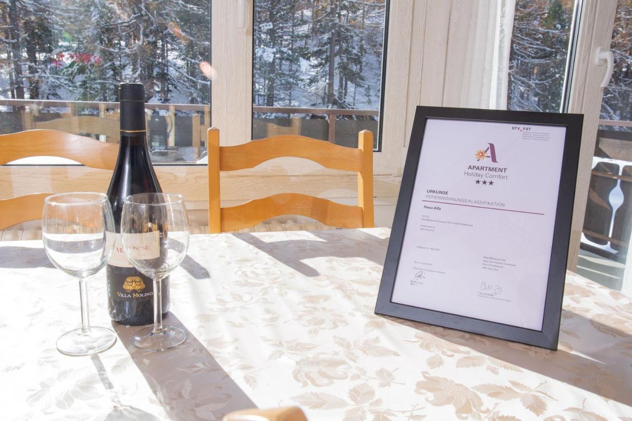 Haus Alfa Daire Saas Fee Dış mekan fotoğraf