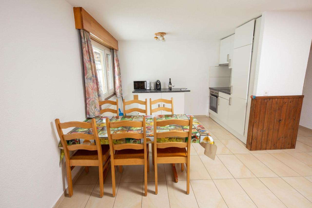 Haus Alfa Daire Saas Fee Dış mekan fotoğraf