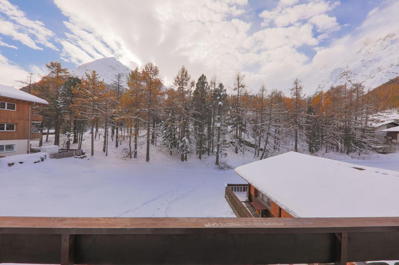 Haus Alfa Daire Saas Fee Dış mekan fotoğraf
