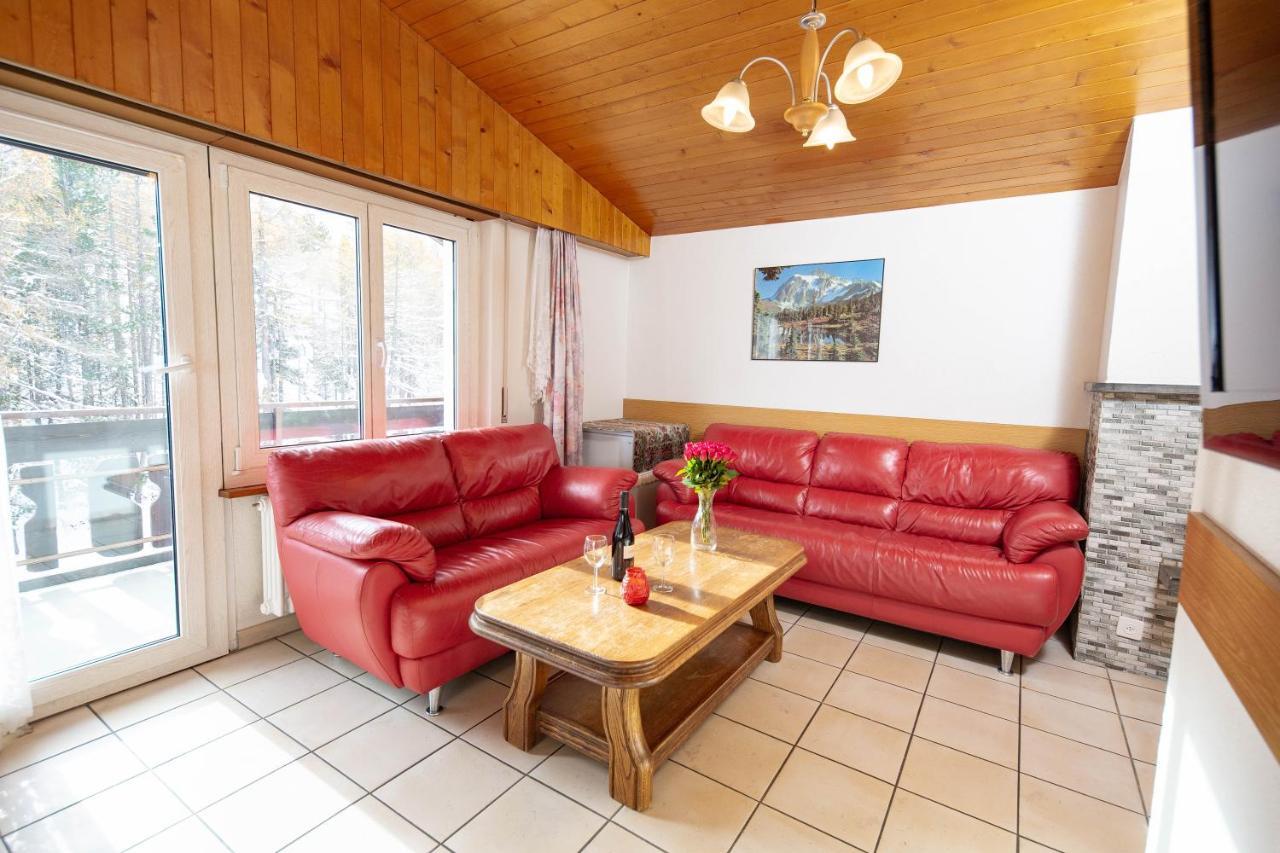 Haus Alfa Daire Saas Fee Dış mekan fotoğraf