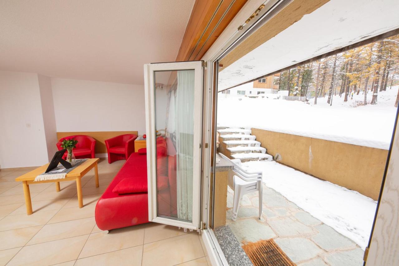 Haus Alfa Daire Saas Fee Dış mekan fotoğraf